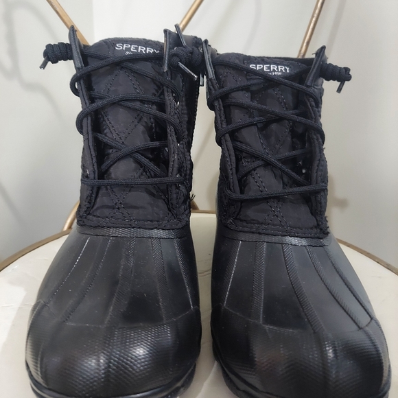 Sperry Black Boots - Picture 1 of 6